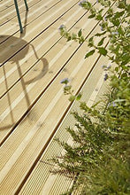 Klikstrom Lemhi Green Pine Deck board (L)2.4m (W)144mm (T)27mm