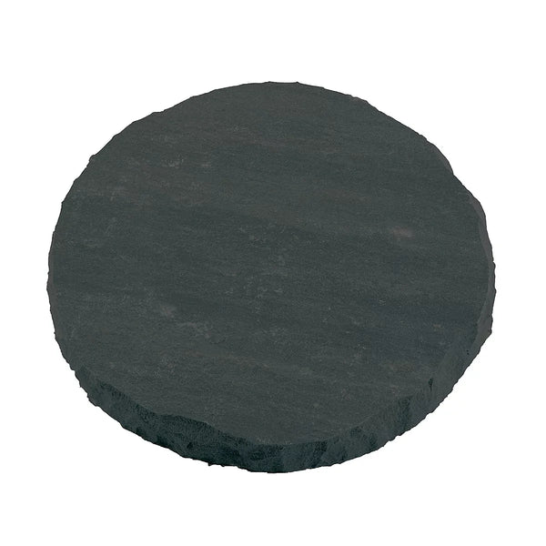 Natural Charcoal Single size Round Stepping stone 0.09m²