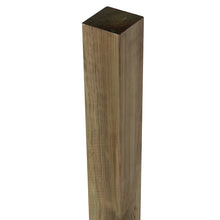 Klikstrom UC4 Natural Square Wooden Fence post (H)2.4m (W)90mm