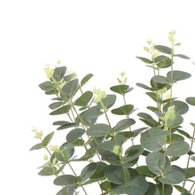 Green 62cm Eucalyptus Artificial plant in Natural Ceramic Pot