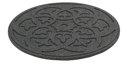 Nicoman Round Grey Scroll Stepping Stone - Pack of 2