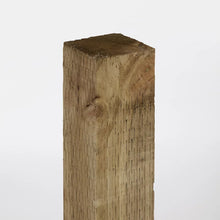 Forest Garden Square Timber Fence post (H)2.4m (W)100mm