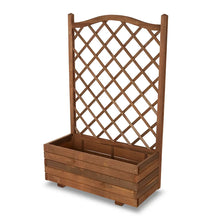 Verve Bopha 100L Brown Wooden Rectangular Trough (H)140cm (W)90cm (D)40cm