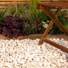 White 20-40mm Pebbles