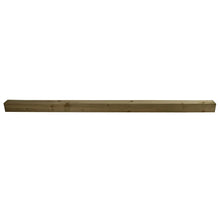 Forest Garden Square Timber Fence post (H)2.4m (W)100mm