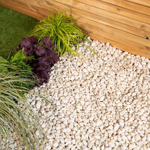 White 15-20mm Pebbles