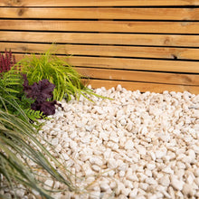 White 15-20mm Pebbles