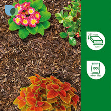 Verve Landscape Dark brown Small Bark chippings 100L Bag